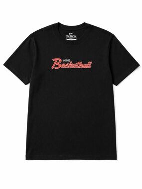 Nike Basketball Tee Men’s 2XL Black Loose Fit Graphic Shirt Streetwear